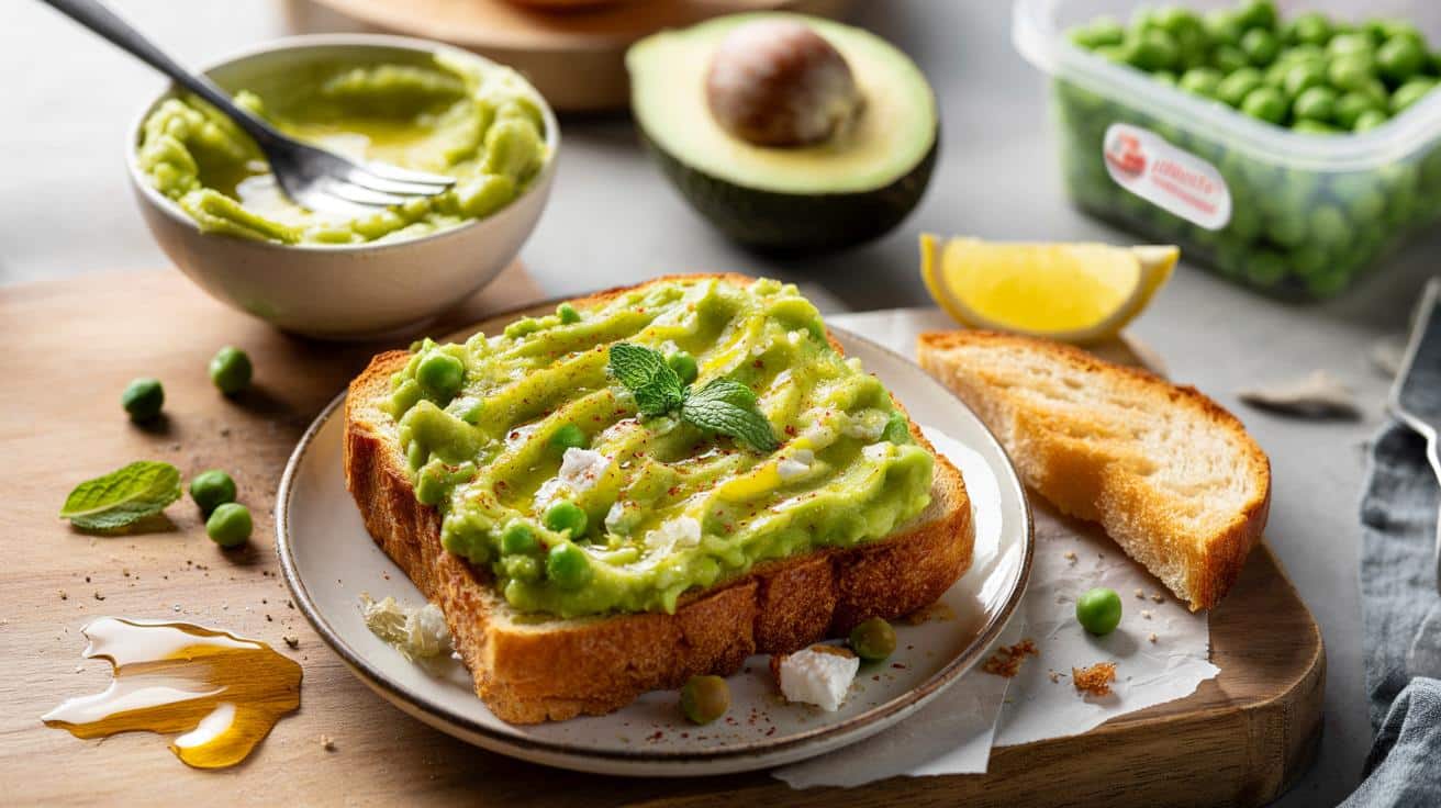 Swap avocado for a cheaper and tastier green veggie that pairs better on toast